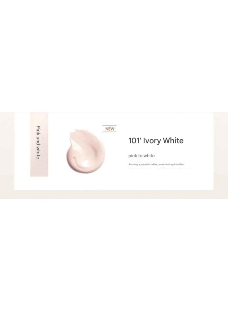Huitich Light Veil Skin Cream Foundation 101# Ivory White - Image 2