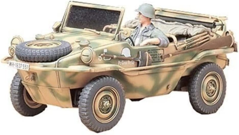 Tamiya 1/35 Scale Schwimmwagen Type 166 Model Kit - Image 2