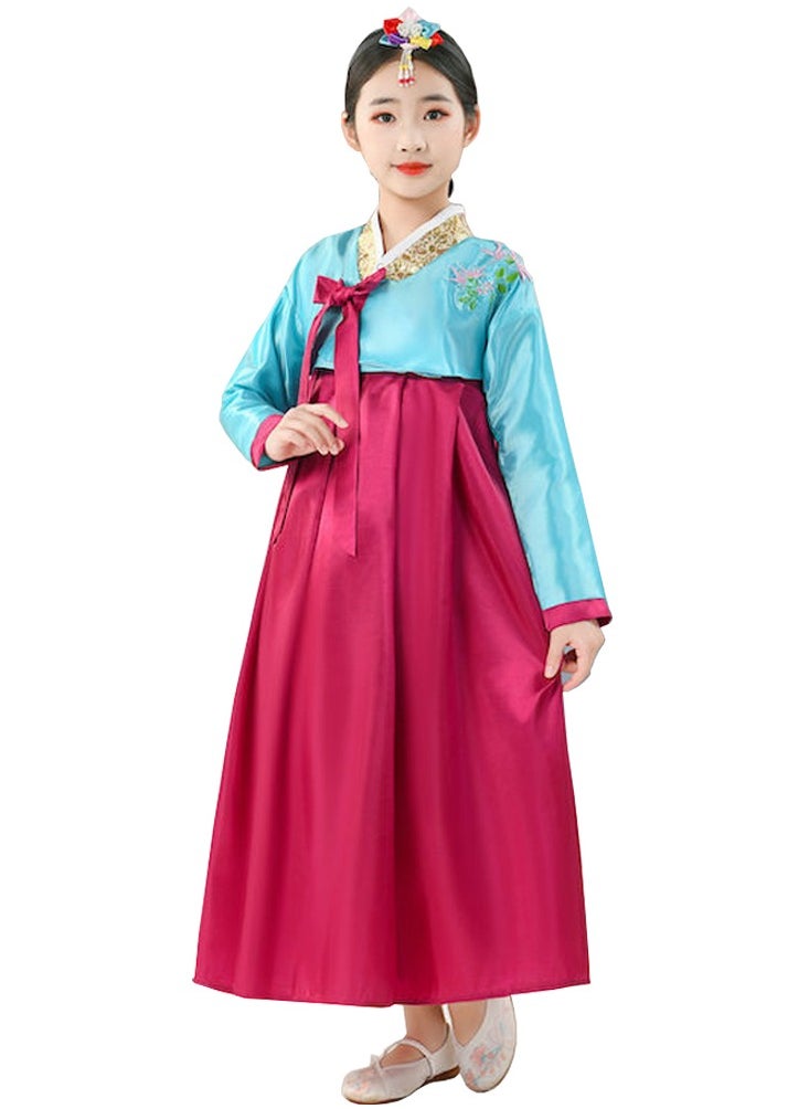 Al Aoyama Al Aoyama Gril Korean Hanbok Traditional Dress Palace Korea Wedding Dance Costume Oriantal For Stage  - Image 1