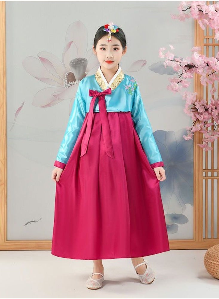 Al Aoyama Al Aoyama Gril Korean Hanbok Traditional Dress Palace Korea Wedding Dance Costume Oriantal For Stage  - Image 2