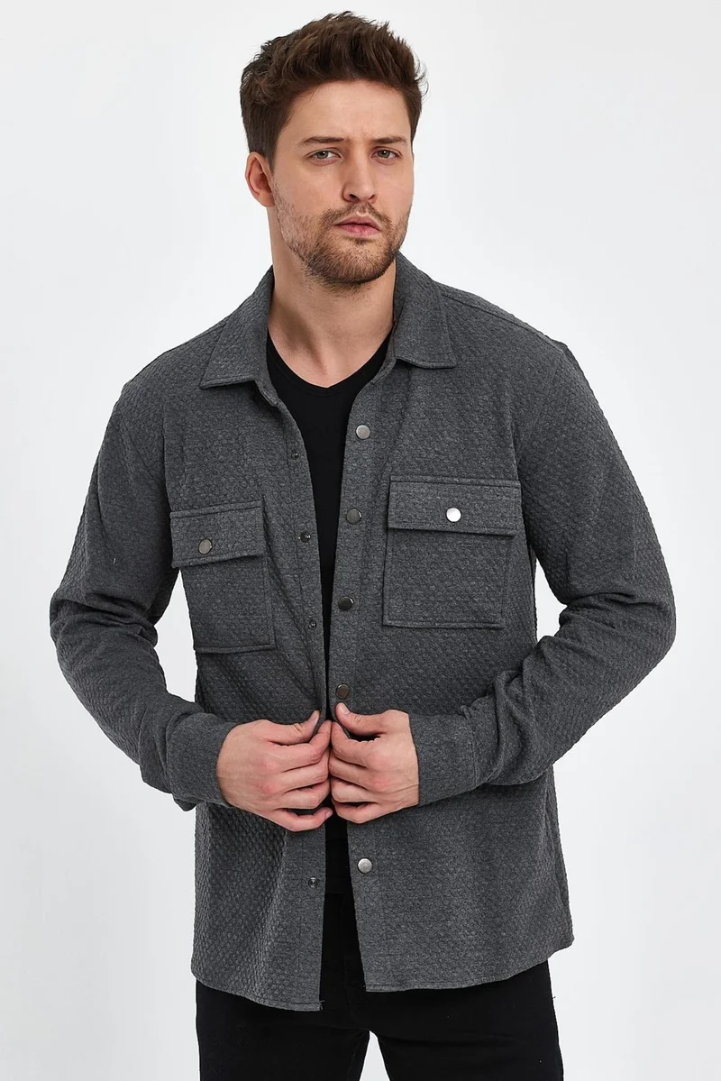Alexander Gardi Comfort Fit Shirt Jacket (EG1851)