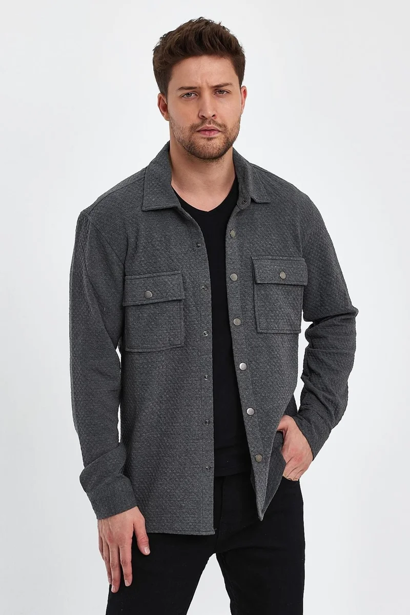 Alexander Gardi Comfort Fit Shirt Jacket (EG1851)