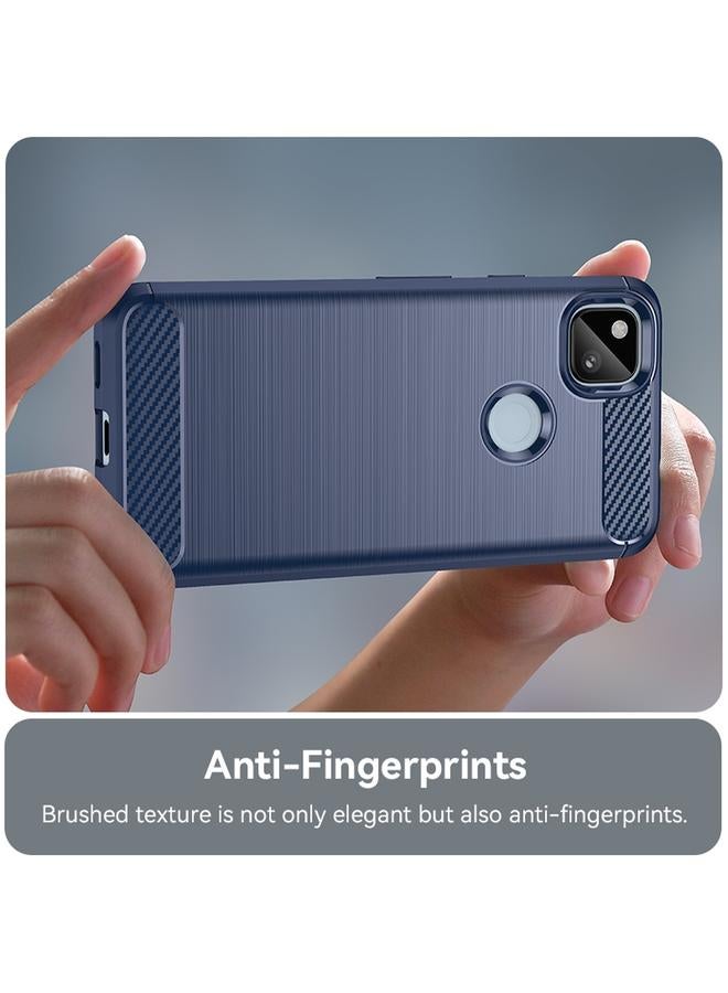 Zaboon Case For Google Pixel 4a Carbon Fiber Brushed Texture TPU Phone Case - Image 5