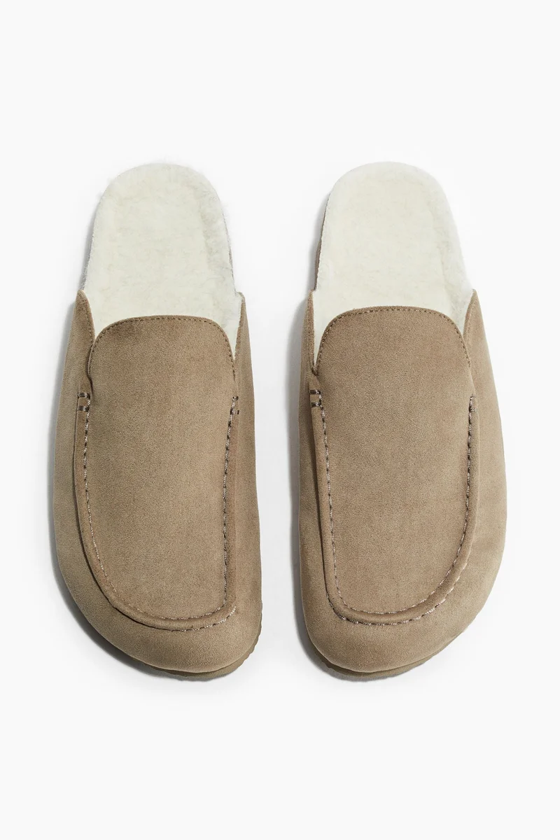H&M Pile-lined slippers