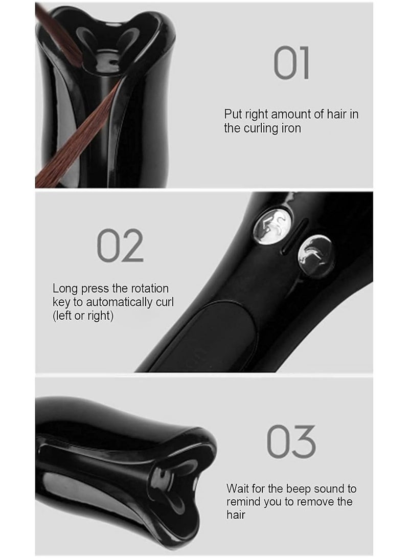 general Auto Hair Curler Professional Automatic Hair Curler Tool Adjustable Temperature Auto Rotating Curling Iron Wand for Hair Styling - Image 5