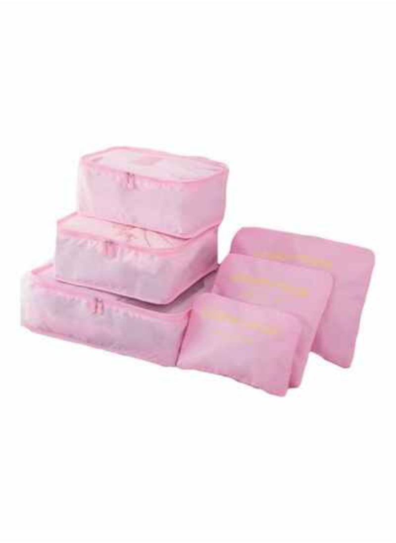 6-Piece Travel Bag Set Pink - pzsku/ZBD5FC38EA04B6C2B8C45Z/45/_/1666160583/23d970d4-5e75-4724-b463-f2077c3a9b10