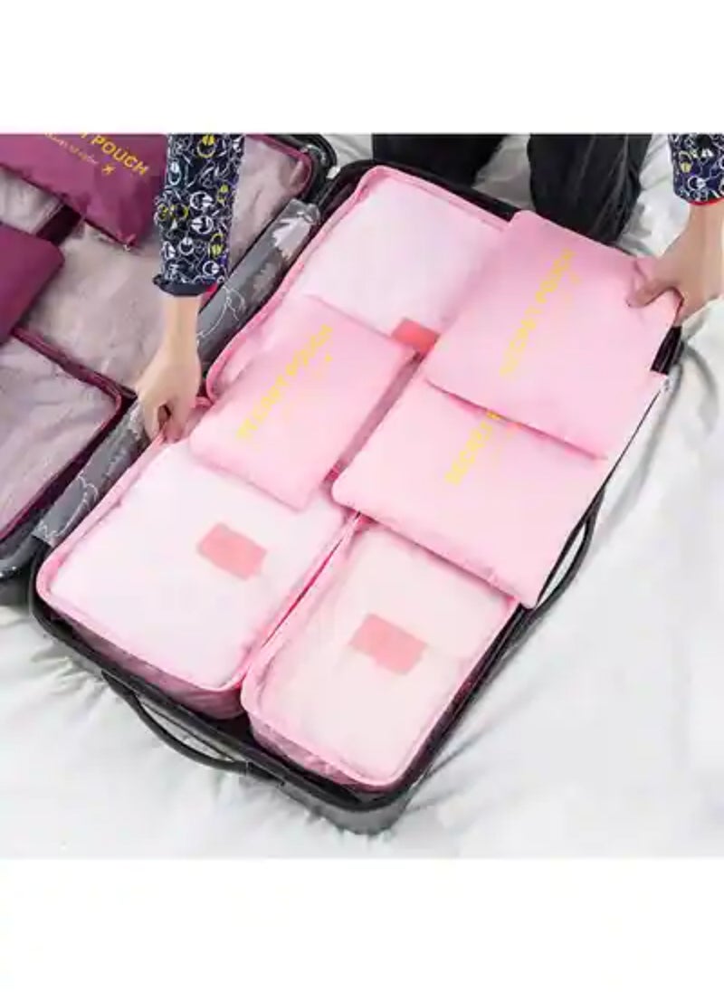 6-Piece Travel Bag Set Pink - pzsku/ZBD5FC38EA04B6C2B8C45Z/45/_/1666180568/b4b3046a-8ae9-4f9b-bfe1-2808689e6d75