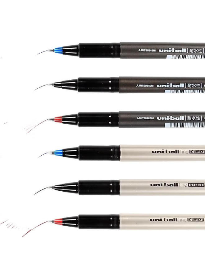 Uni Mitsubishi Uni-Ball Ub-177 Black Gel Pen, Stylish 0.7Mm Black Pen, Signature Pen, Business Direct Liquid Rollerball Pen, Student Pen, Water-Based Pen, 1 Piece - Image 2