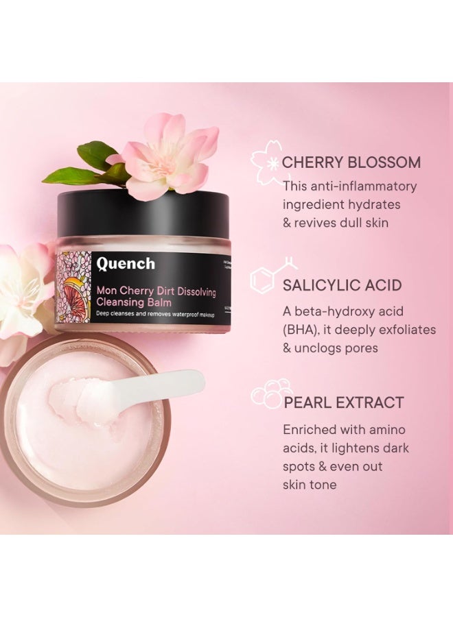 كوينش QUENCH BOTANICS منظف للوجه ومزيل للمكياج، 50 غراماً - Image 3