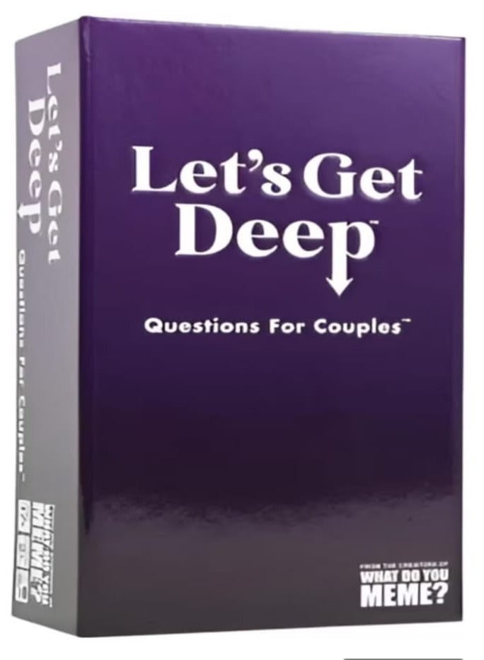 Let's Get Deep (Question For Couple) - Card Game - Image 1
