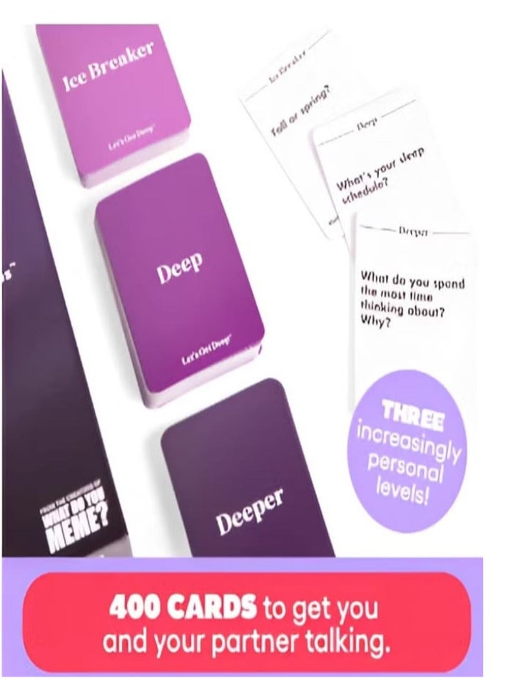 Let's Get Deep (Question For Couple) - Card Game - Image 2