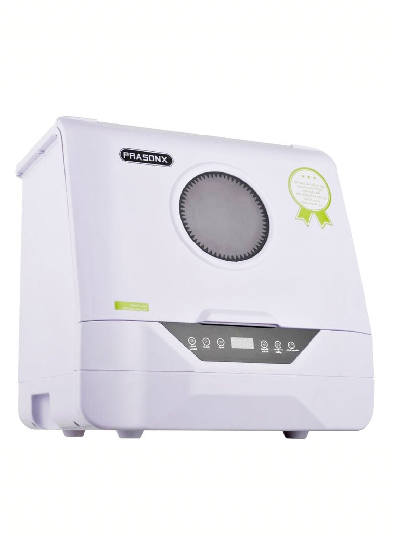PRASONX Smart Dishwasher 800W, High Temperature Sterilization and Hot Air Drying, for Dishes, Baby Bottles, Fruits and Vegetables  - Image 1