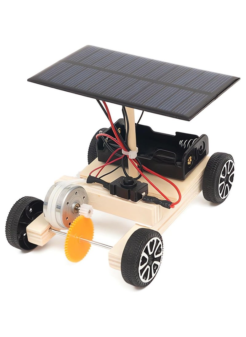 VUCATIN - Solar Car Model Kits to Build Science Experiment Kit for Applicable to Youth Age Robotic Stem Project Build Educational DIY STEM Set - Image 1