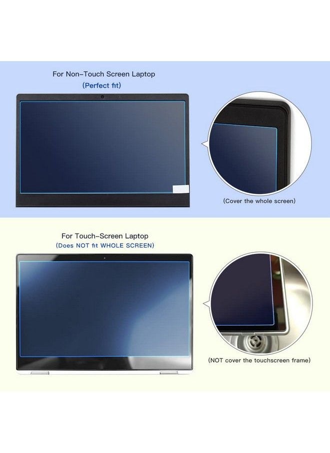 CaseBuy - 14 Inch Laptop Screen Protector Tempered Glass Blue Light Blocking Protector For Hp Pavilion 14 Chromebook 14 Elitebook 14 Stream 14 Probook 14Dell Latitude 14 Computer Monitor Protector For Eyes - Image 1