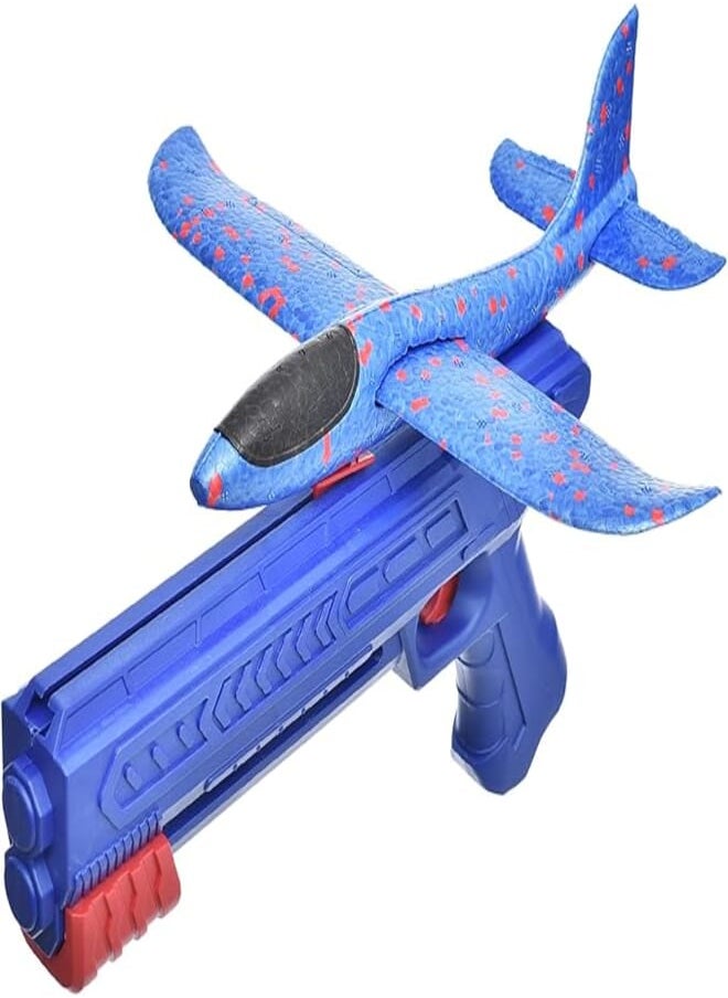 Plastic Skyrocket Toy With Foam Aircraft And Modern Design Add More Entertaining For Kids Set Of 4 Pieces - Multi Color 