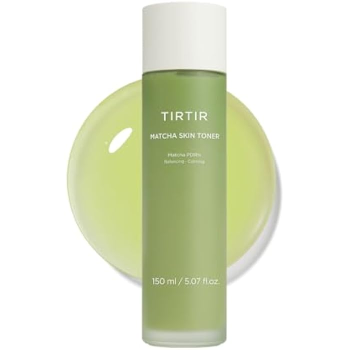 TIRTIR Matcha PDRN Skin Toner 5.07 Fl Oz | Hydrating Korean Daily Anti-Redness Skin Care Soothing Facial Toner for Sensitive Skin - Image 1