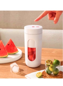 Portable Blender, USB Rechargeable Mini Juice Blender,Personal Blender, One-handed Drinking Mini Blender for Shakes and Smoothies, Mini Blender Travel Bottle ﻿