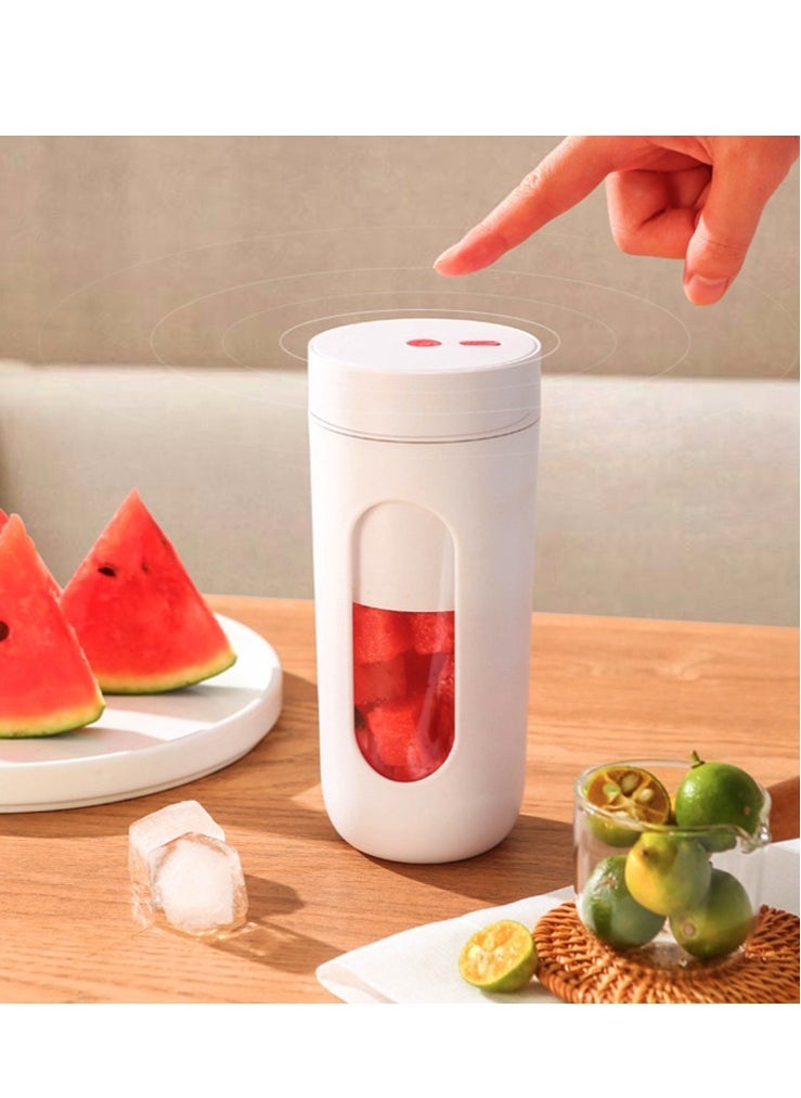 MIXDE - Portable Blender, USB Rechargeable Mini Juice Blender,Personal Blender, One-handed Drinking Mini Blender for Shakes and Smoothies, Mini Blender Travel Bottle ﻿ - Image 1