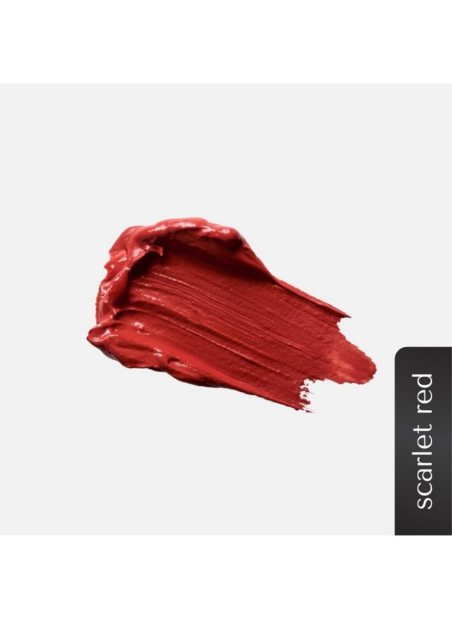Bella Vita Organic - BELLAVITA Kiss-Proof Liquid Lipstick | 3.8 ml | 18-hr Stay | Transferproof Lipstick | Long Lasting | Ultra Matte Finish | Intense Moisturisation | Waterproof Liquid Lipsticks for Women | Scarlet Red - Image 1