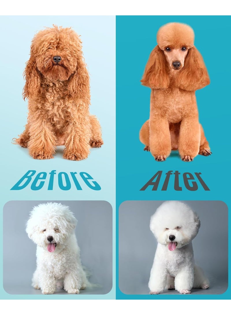 Oneisall Dog Clippers Professional for Thick Hair, Heavy-Duty Pet Grooming Clippers with Detachable Metal Blade, Cordless with Cord Backup for Pet Owners - Image 5