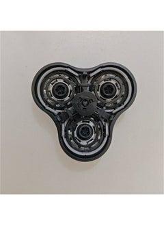 Generic Dual-Layer Blade Steel Electric Shaver Head Black/Silver，Shaver Replacement Head for Rotary Shavers  - Image 4