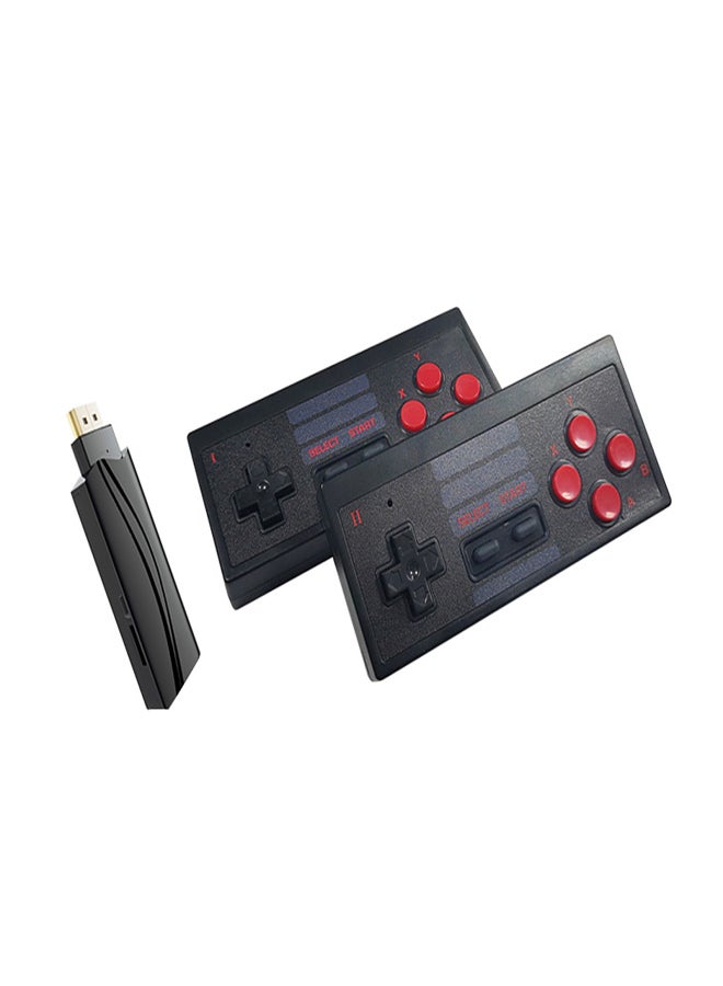 Retro Video Game Console 2.4G Wireless Games Player Handheld Controller HD Output Built-in 628 Classic Games Dual Players - Image 1
