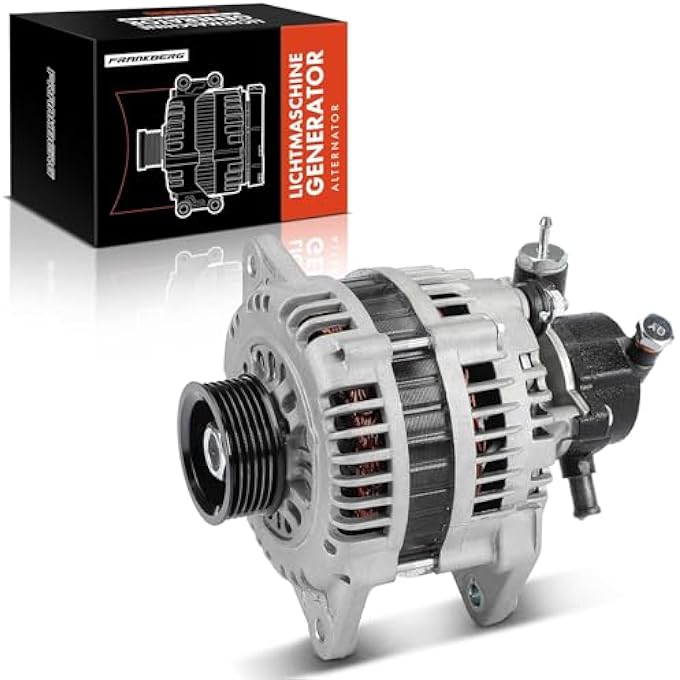 Frankberg Alternator Generator Compatible with Astra G CC F08 F48 1.7L 2000-2005 Combo Tour 1.7L 2001-2004 Corsa C F08 F68 1.2L 1.7L 2000-2009 Meriva X03 1.7L 2003-2009 10 Replace# LR1100502 - Image 1