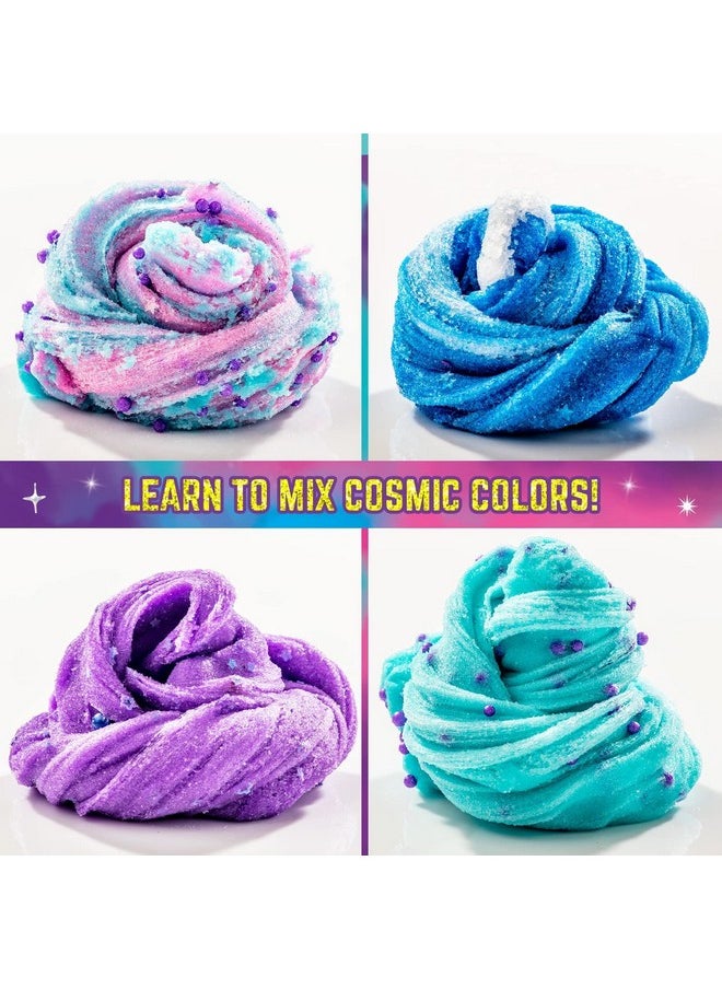 جيرل زون مجموعة سلايم Cosmic Cloud، مجموعة سلايم Galaxy جاهزة للفتيات مع بريق سلايم وحبر، متعة السلايم مباشرة من الحوض، مجموعات سلايم رائعة للفتيات من سن 10 إلى 12 عامًا وفكرة هدية  - Image 4