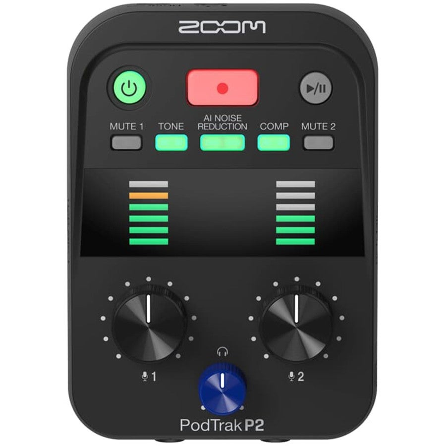ZOOM Zoom P2-Zoom PodTrak P2 USB Mic Recorder | Best Price KSA | Riyadh ...