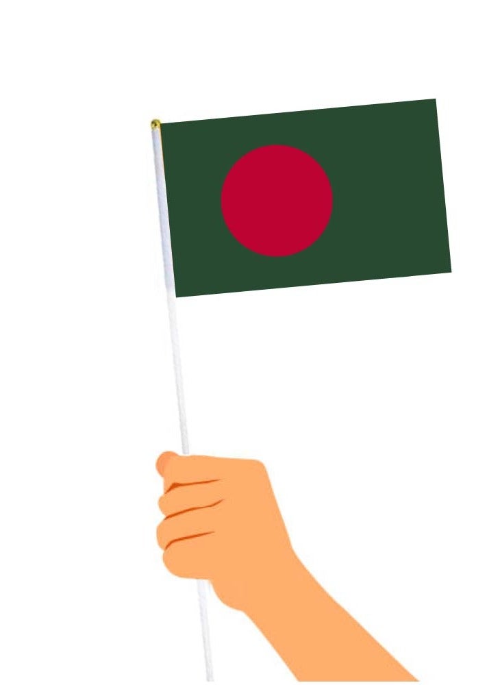 Bangladesh Cricket Sports Fans Set - Pack of 3 Combo - Cap, Drawstring Bag, and Hand Flag - Ideal for Matches, Events, and Everyday Use - Perfect for Sports Fans - Image 5