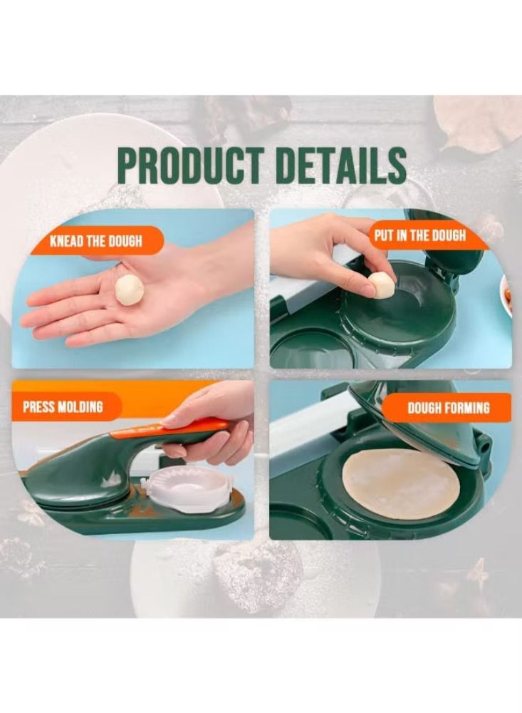 Dream Zone Dumpling Maker Machine 2023 New Manual Dough Presser Dumpling Wrappers Press Wrapper - Image 4