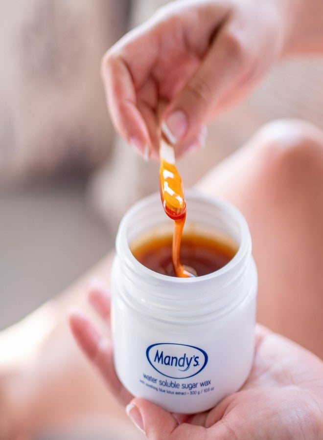 Mandy's Mandy’s Water-Soluble Sugar Wax – Soft Warm Sugar Wax for Legs, Bikini & Underarms - 300g - Image 2
