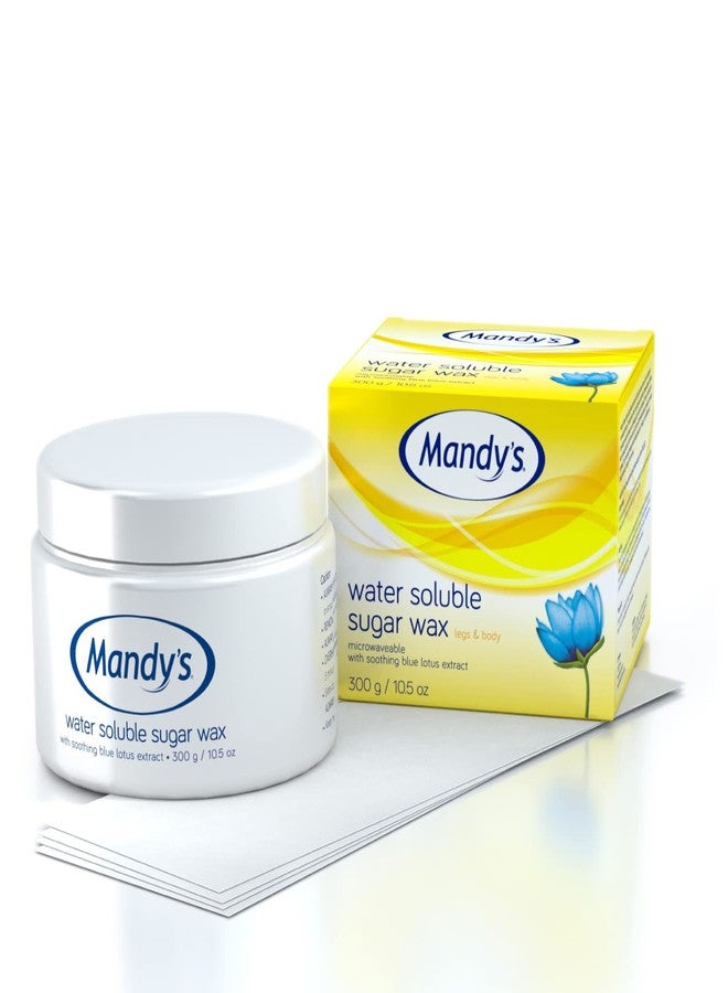 Mandy's Mandy’s Water-Soluble Sugar Wax – Soft Warm Sugar Wax for Legs, Bikini & Underarms - 300g - Image 1
