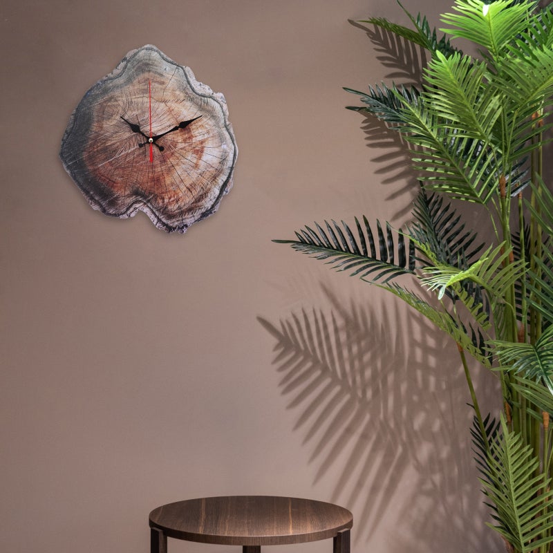 🏠 ساعة حائط صامتة بتصميم الحلقة السنوية عصرية للديكور المنزلي - Image 5