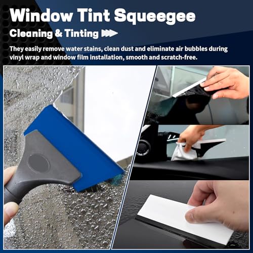 Arayker Car Window Tint Installation Tools Kit Window Film Tinting Kit Vehicle Glass Protective Film Installation Kit with 300ml Adjustable Spray Bottle for Car Tints, Window Film - Image 2