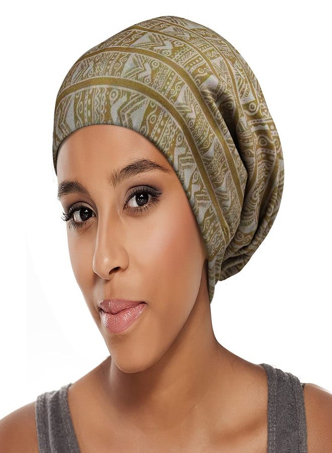 Heerf Pretied Satin Lined Head Wrap Women Sisterlocks Accessories Brown - Image 2