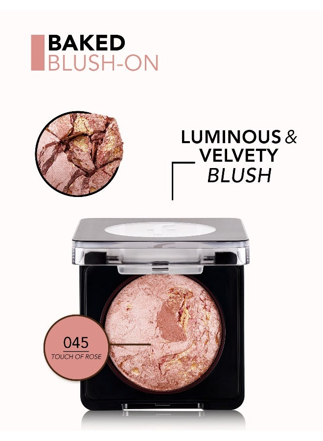 flormar Baked Blush On – 045 Touch Of Rose – Buildable, Blendable, Radiant Finish, Soft, Matte Finish - Image 5