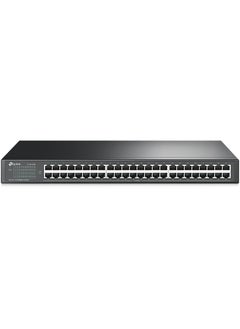 Tp-link Tl TP-Link 48 Port 10/100Mbps Fast Ethernet Switch | Plug and Play | Rackmount | Sturdy Metal w/Shielded Ports | Fan less | Limited Lifetime Protection | Unmanaged (TL-SF1048)  - Image 1