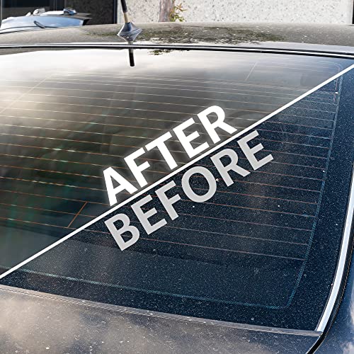 Rev Auto Car Window Cleaning Kit - Includes 32oz Car Window Cleaner and 3 Window Drying Towels | Ammonia Free Glass Cleaner That is Tint Safe | Auto Glass Cleaner/Auto Window Cleaner Spray - Image 4