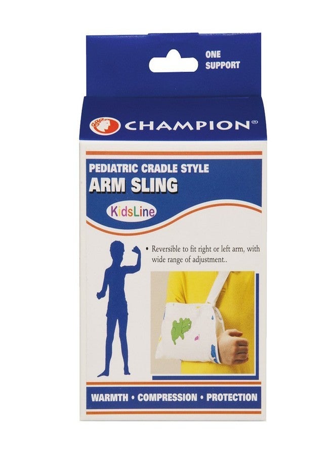OTC KidsLine Arm Sling, Shoulder Cradle Style Support, Fun Print, Pediatric - Image 3