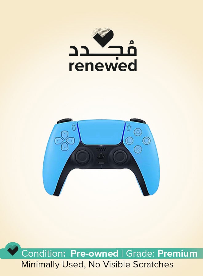 Sony Renewed - DualSense Wireless Controller For PlayStation 5 - Starlight Blue - Image 1