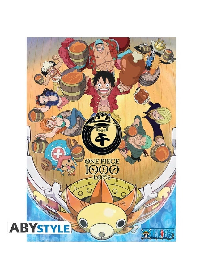 ONE PIECE - Poster "1000 Logs Cheers" (52x38)
