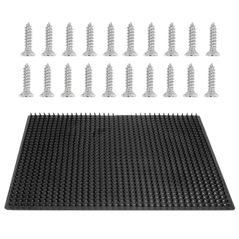 55x50cm Horse Grooming Mat With 20 Nails Soft Massage Shedding Brush For Livestock Cows Cattle Dogs - Image 2