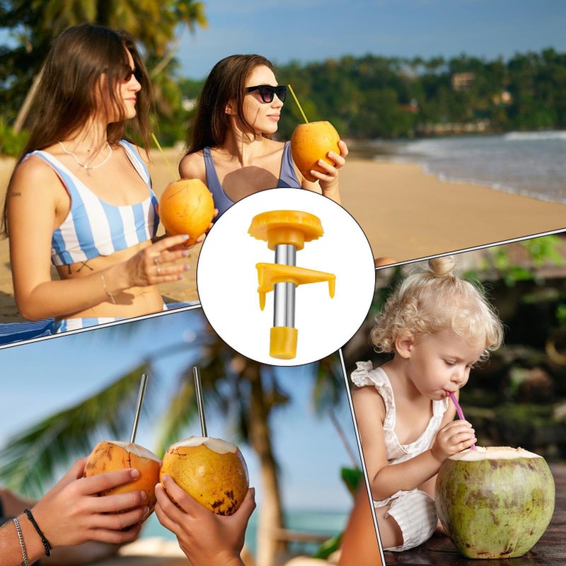 Fruit Breaker Opener Punch with Non Slip Grip Precise Positioning for Home Kitchen - Image 5