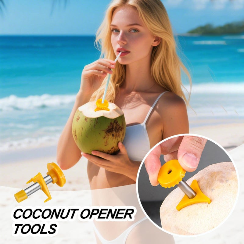 Fruit Breaker Opener Punch with Non Slip Grip Precise Positioning for Home Kitchen - Image 4