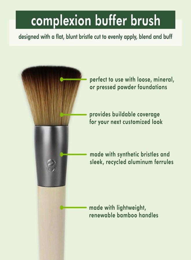 Eco Tools Custom Coverage Buffing Makeup Brush - Image 3