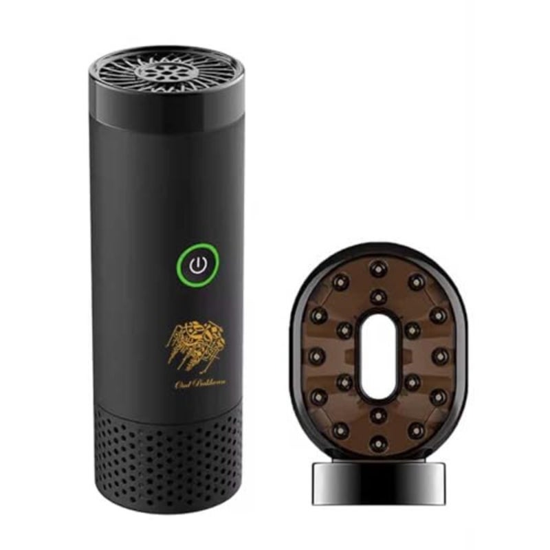 مبخرة بخور قابلة لإعادة الشحن عبر USB 2 في 1 بتصميم مشط، موزع بخور كهربائي للعطر - Image 2
