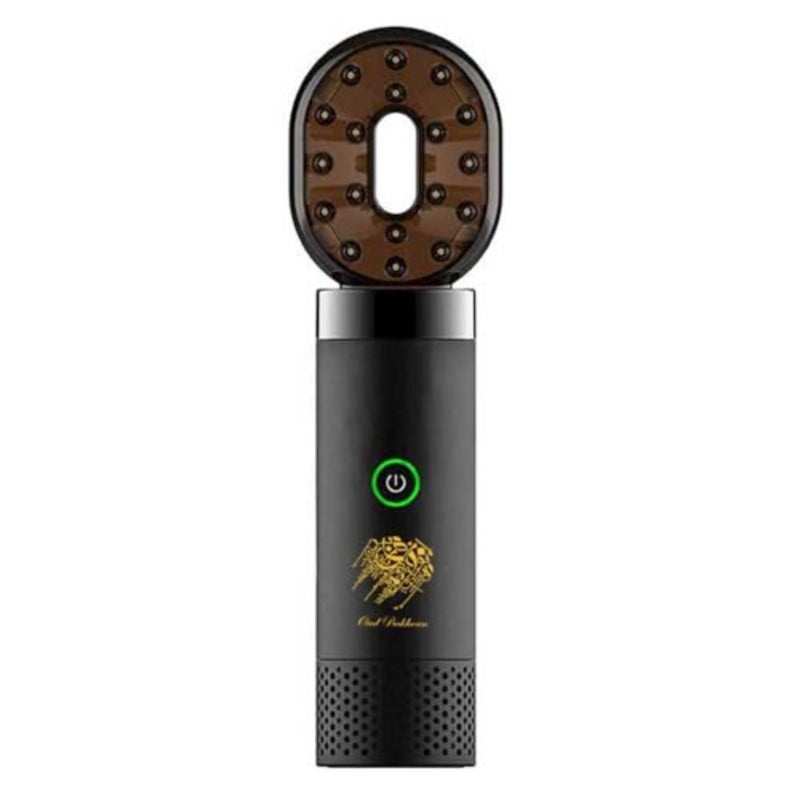مبخرة بخور قابلة لإعادة الشحن عبر USB 2 في 1 بتصميم مشط، موزع بخور كهربائي للعطر - Image 1