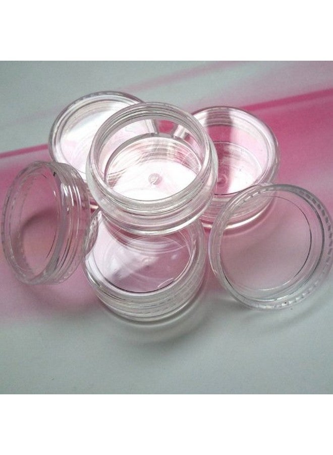 Beauticom Clear Empty 5 Gram 5Ml 1 1 4" Inch X Height: 3 4 Inch Size Empty Clear Plastic Cosmetic Containers Powder Container Eye Shadow Container Lot Eye Shadow Holder Cosmetic Containers Pot Jars (50Pcs) - Image 4