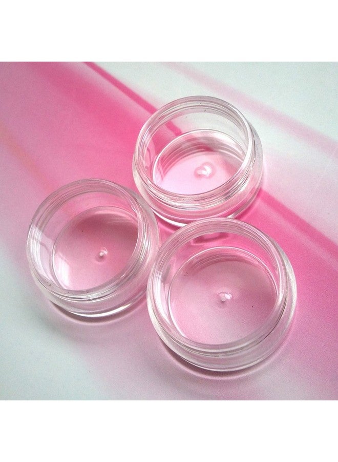 Beauticom Clear Empty 5 Gram 5Ml 1 1 4" Inch X Height: 3 4 Inch Size Empty Clear Plastic Cosmetic Containers Powder Container Eye Shadow Container Lot Eye Shadow Holder Cosmetic Containers Pot Jars (50Pcs) - Image 3
